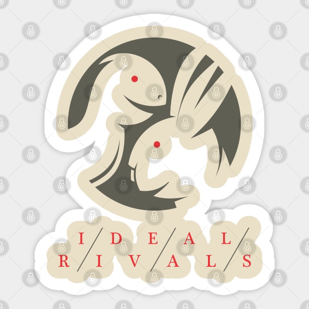 Ideal Rivals Sticker by GeeTee